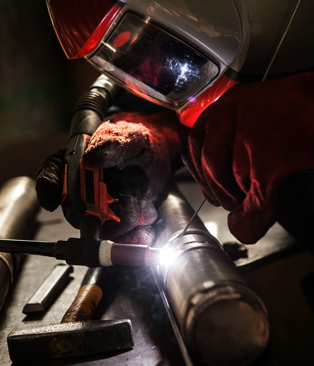 Precision welding of a sheet metal assembly