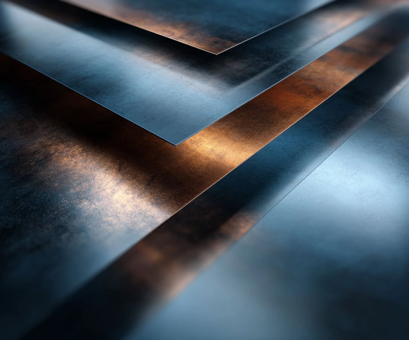 Layered precision sheet metal components