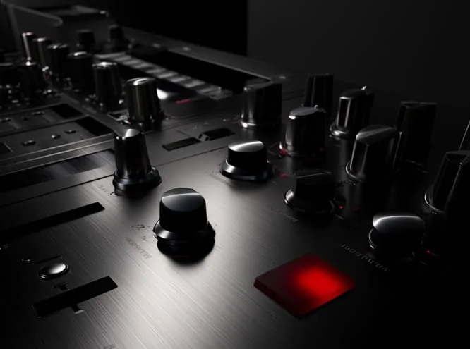 Industrial control panel in production